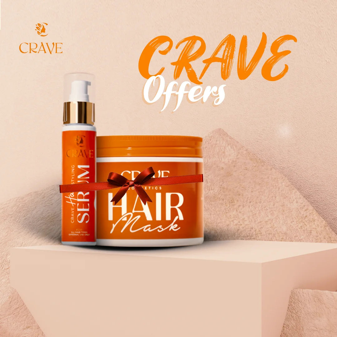 Bundle hair mask +hair serum